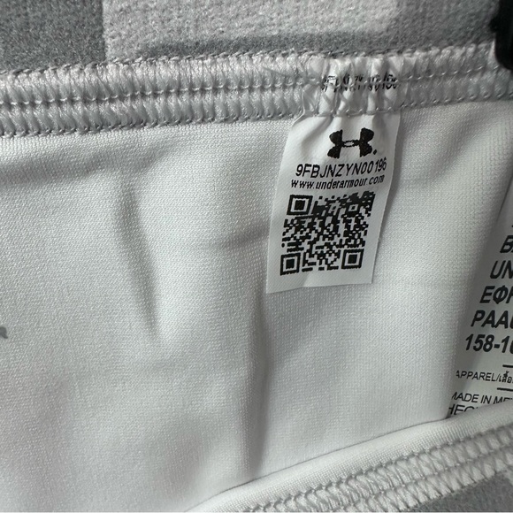 NWT Under Armour White Pants Size Youth XLarge Fitted HeatGear - Picture 15 of 16